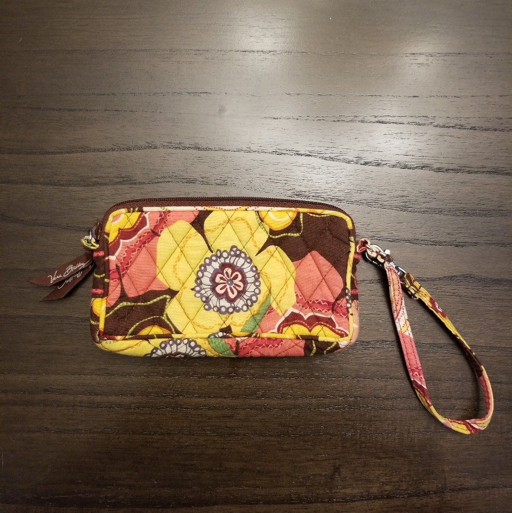 Vera Bradley Retired Pattern Buttercup Wristlet